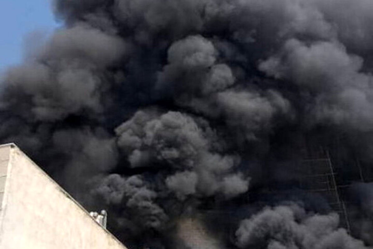 فوری:آتش سوزی عظیم در تهران| فیلم جدید از آتش سوزی