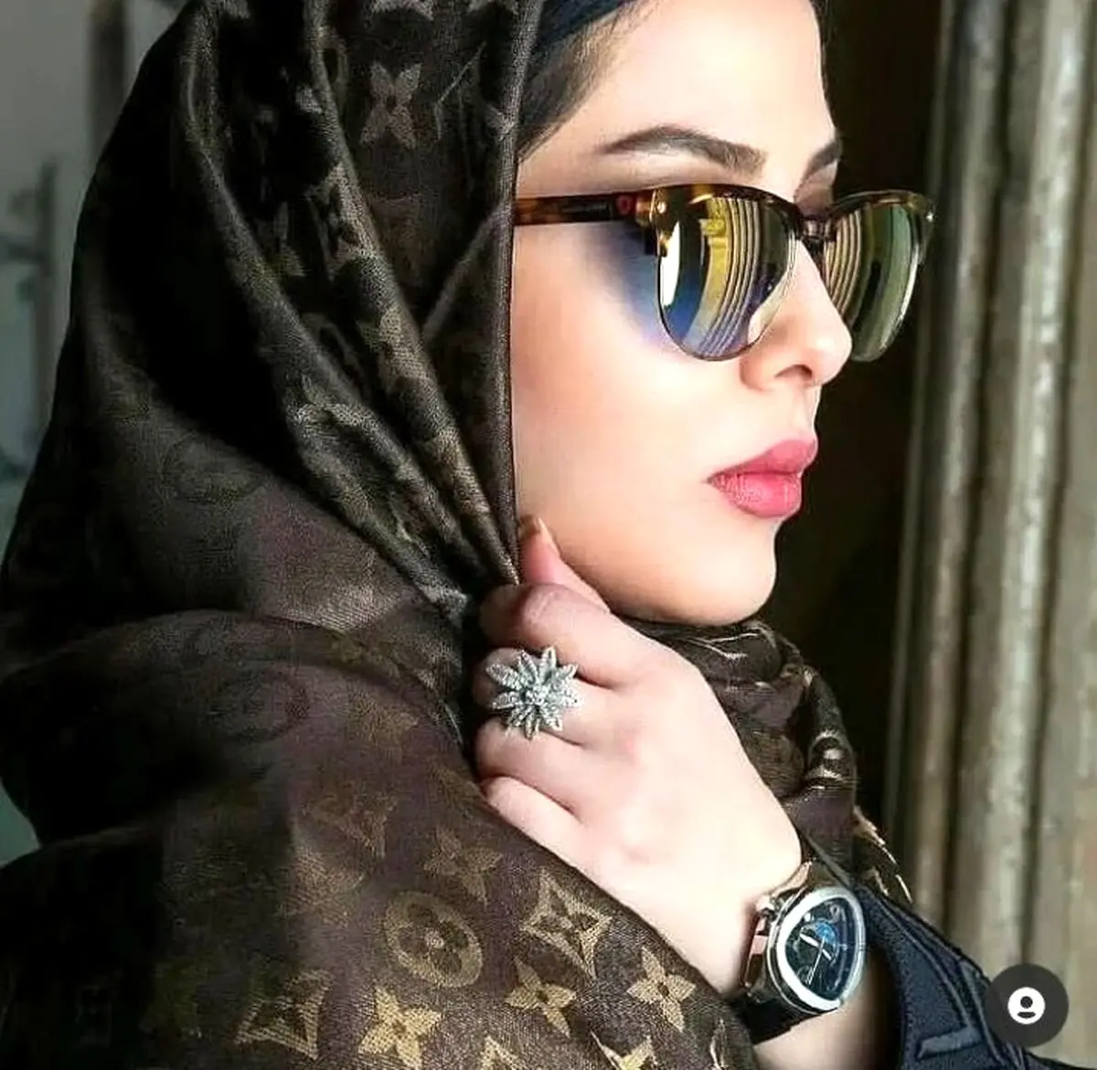 تیپ جدید لیلا اوتادی تو کنسرت خواننده معروف 
