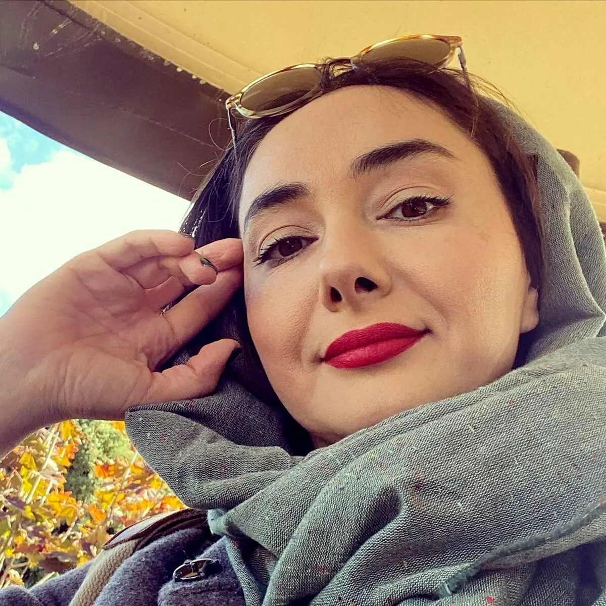 سلفی جدید و متفاوت هانیه توسلی