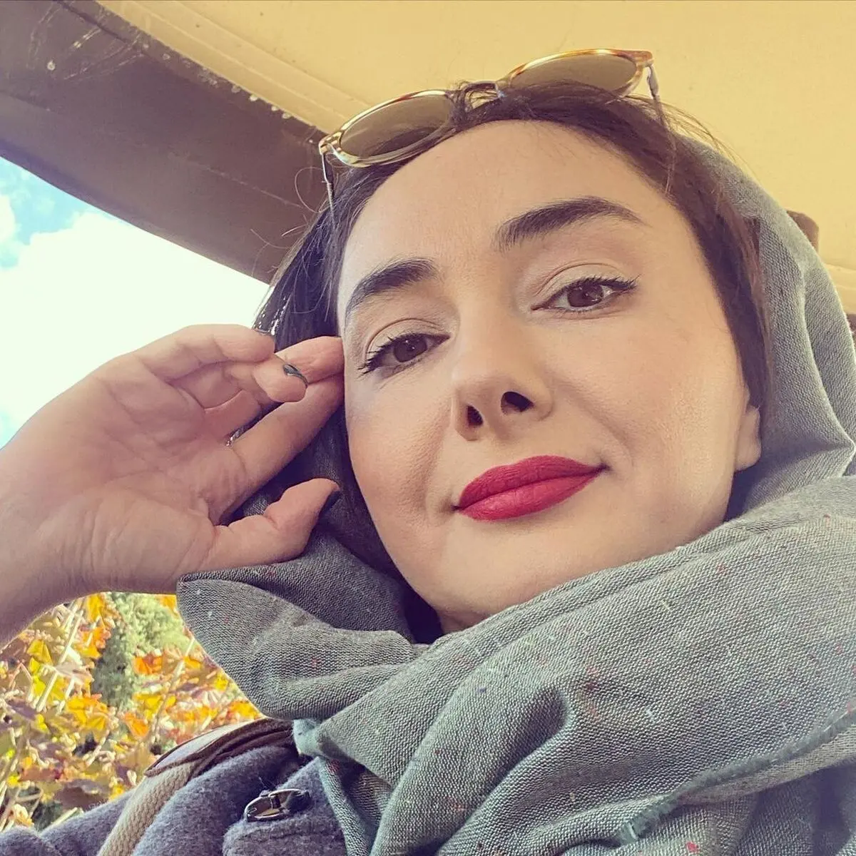 سلفی جدید و متفاوت هانیه توسلی