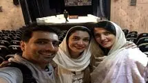 تصاویر الیکا عبدالرزاقی در پشت صحنه تئاتر