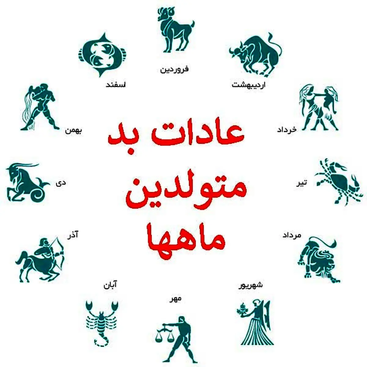 تست شخصیت شناسی | عادات بد متولدین هر ماه در رابطه چیست؟ | بارز ترین عادت های بد افراد در رابطه را بدانید