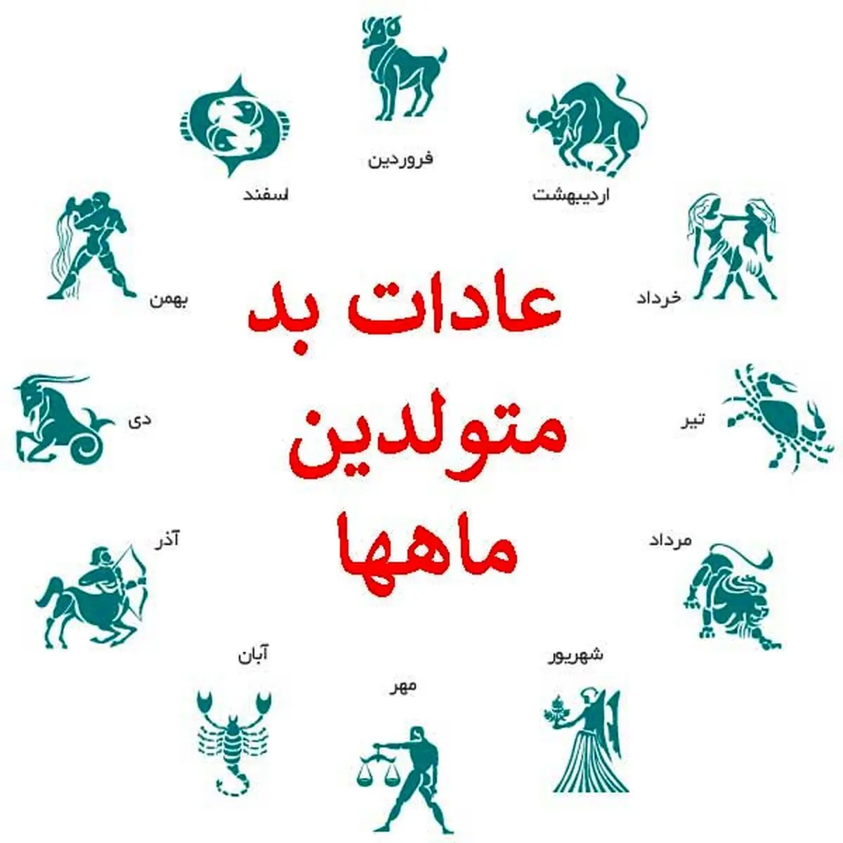 تست شخصیت شناسی | عادات بد متولدین هر ماه در رابطه چیست؟ | بارز ترین عادت های بد افراد در رابطه را بدانید