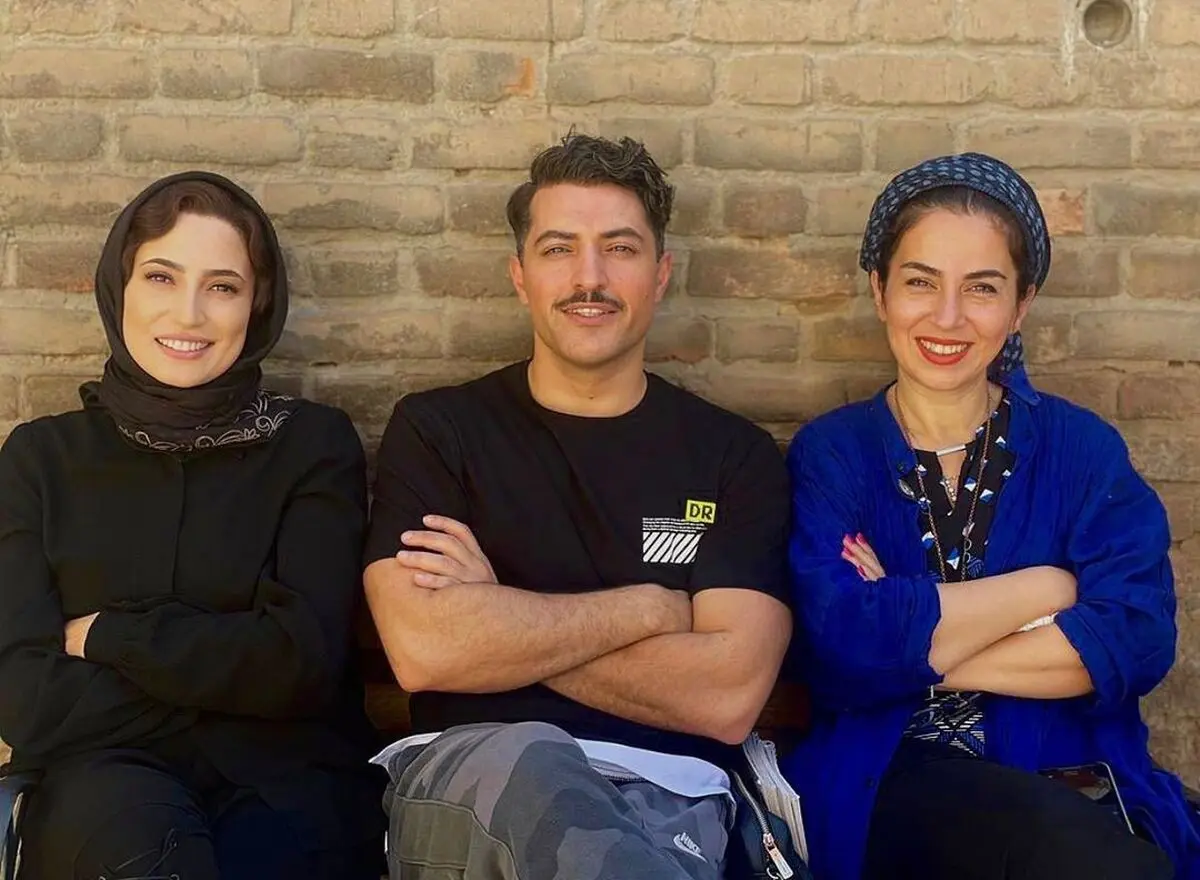 عکس حنحالی نگار جواهریان رامبد جوان را بهم ریخت 