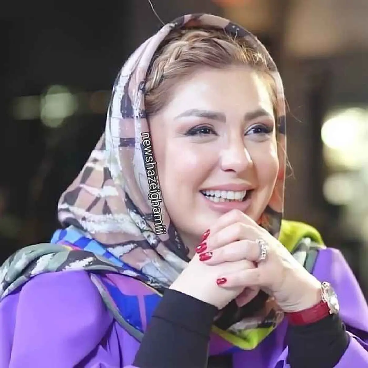 نیوشا ضیغمی غرق در خون شد | عکس