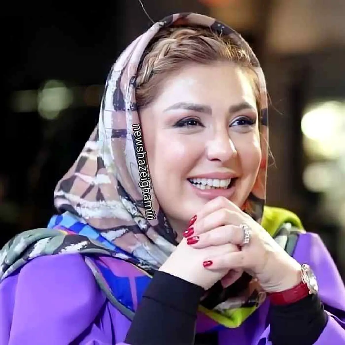 نیوشا ضیغمی غرق در خون شد | عکس