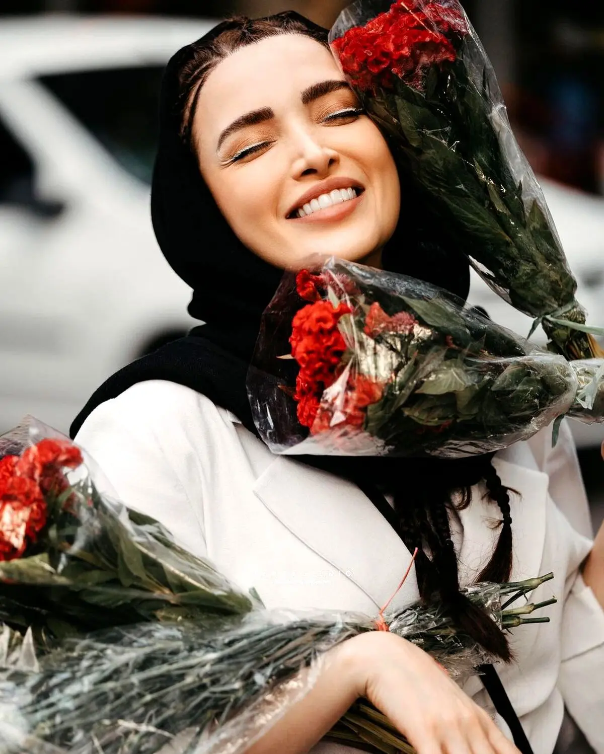 بهنوش طباطبایی دختردار شد | اولین عکس بهنوش با دخترش