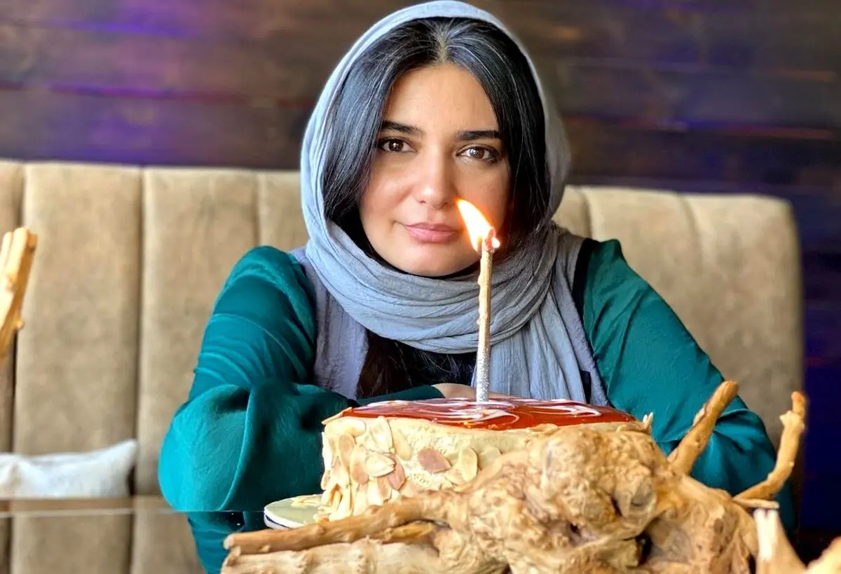 تولد خفن و لاکچری لیندا کیانی با کیک عجیب و غریب!