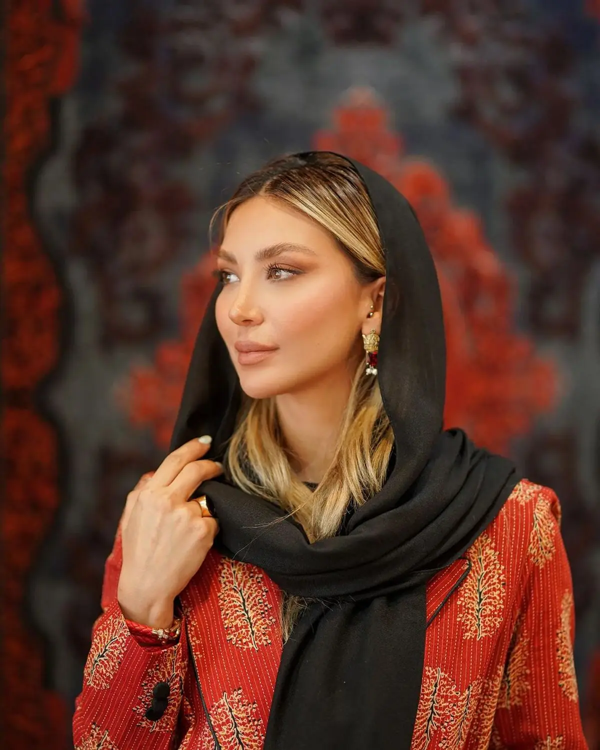 چهره همسر جذاب بهرام رادان را بدون آرایش دیده اید؟ | بهرام رادان سرش کلاه رفته! + عکس
