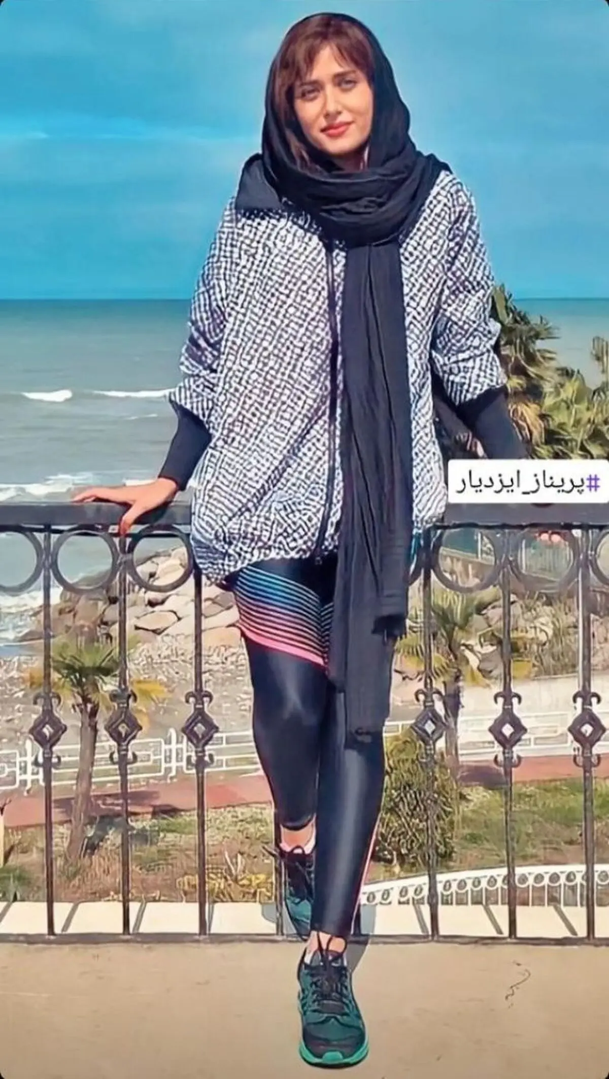 حرکت برگ ریزون پریناز ایزدیار با آقای بازیگر معروف | خانوم بازیگر جواب رد به خواستگارش داد! + فیلم