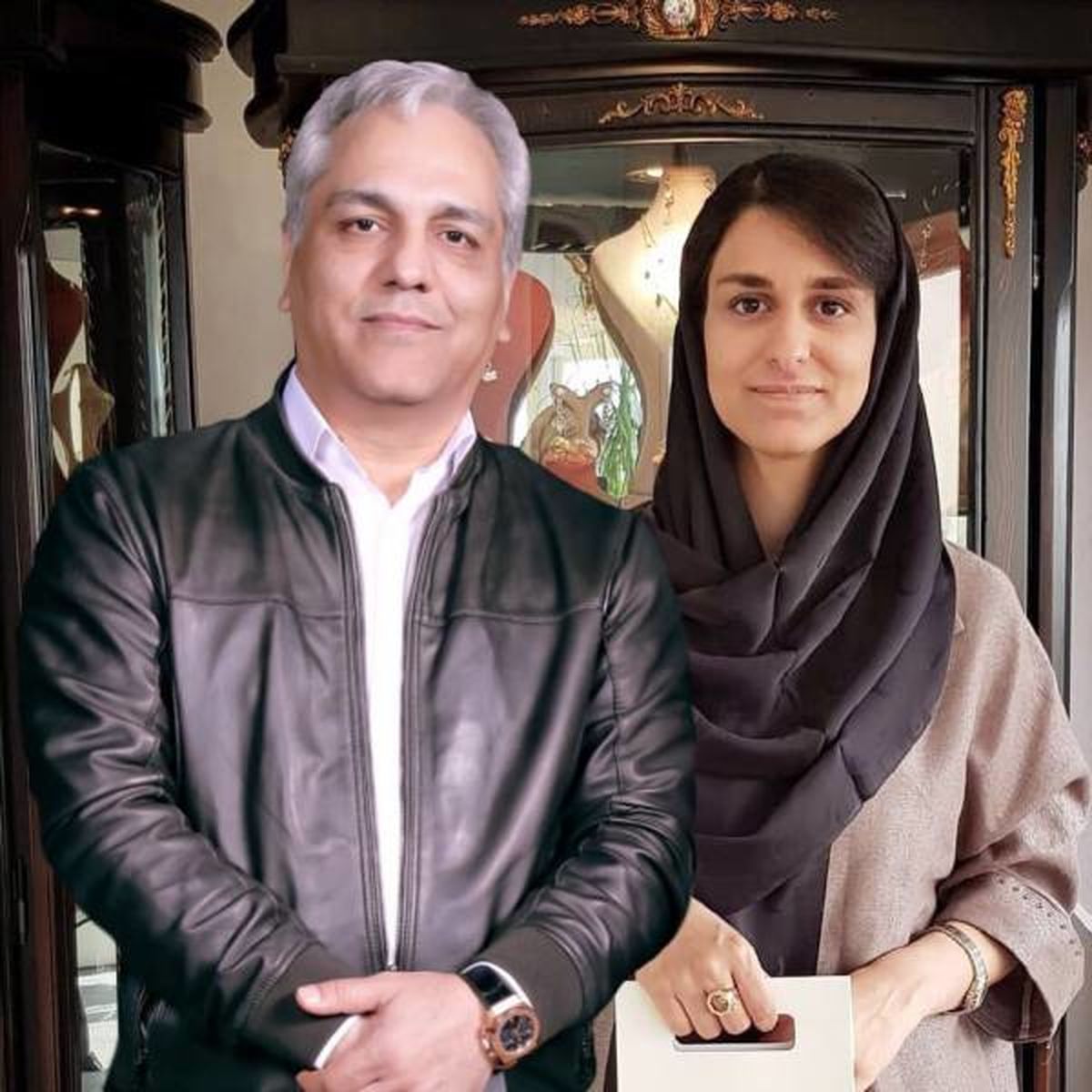 فیلم با دستبند مهران مدیری در دادسرای تهران | مهران مدیری از مرز دستگیر شد