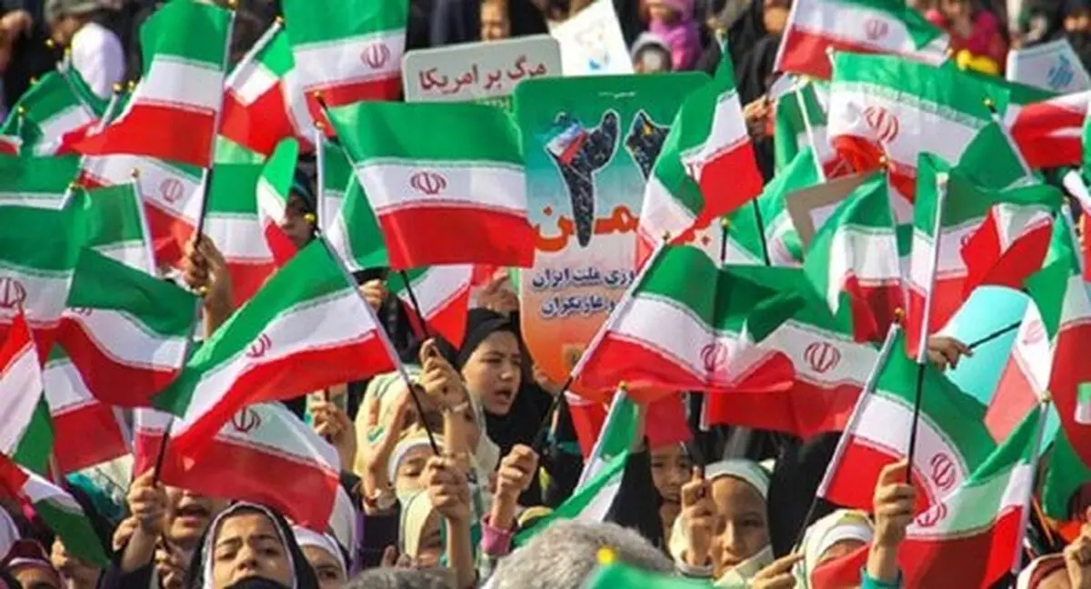 سخنان کوبنده رئیسی در مراسم 22 بهمن | مسئله دشمن نه زن است، نه زندگی، نه آزادی!