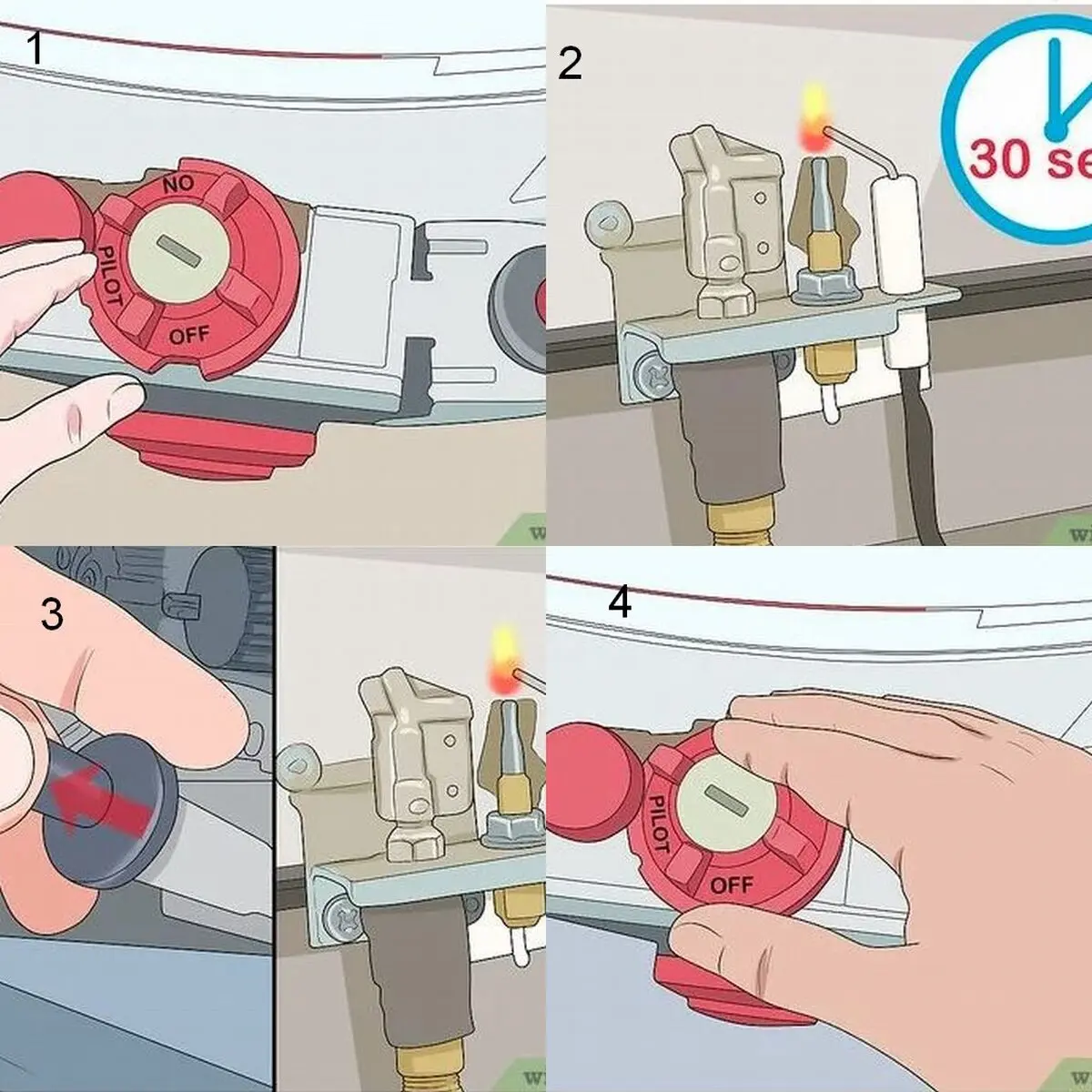نحوه تست ترموکوپل کوره هوای گرم