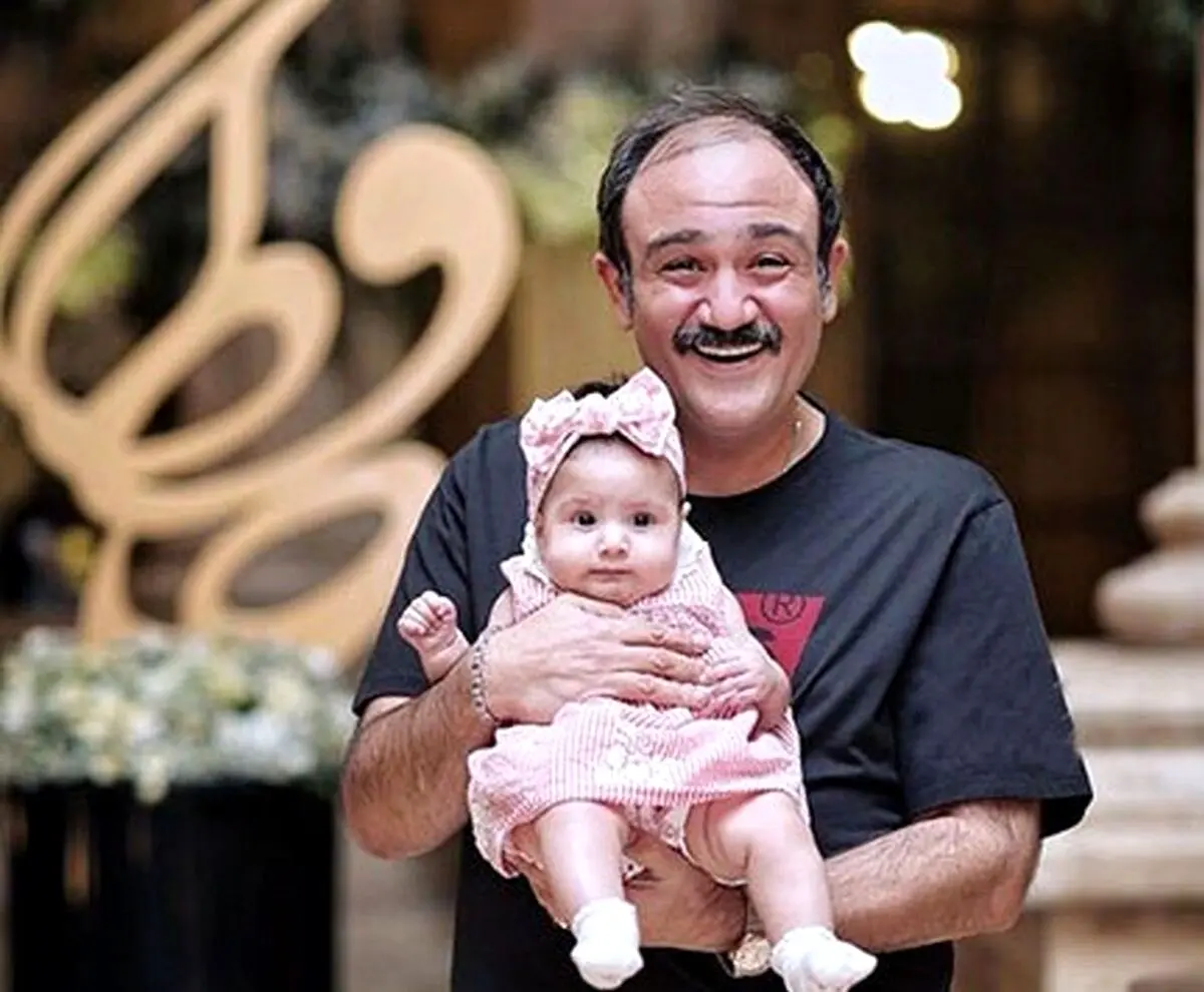 عکس‌های زیبای مهران غفوریان و دخترش
