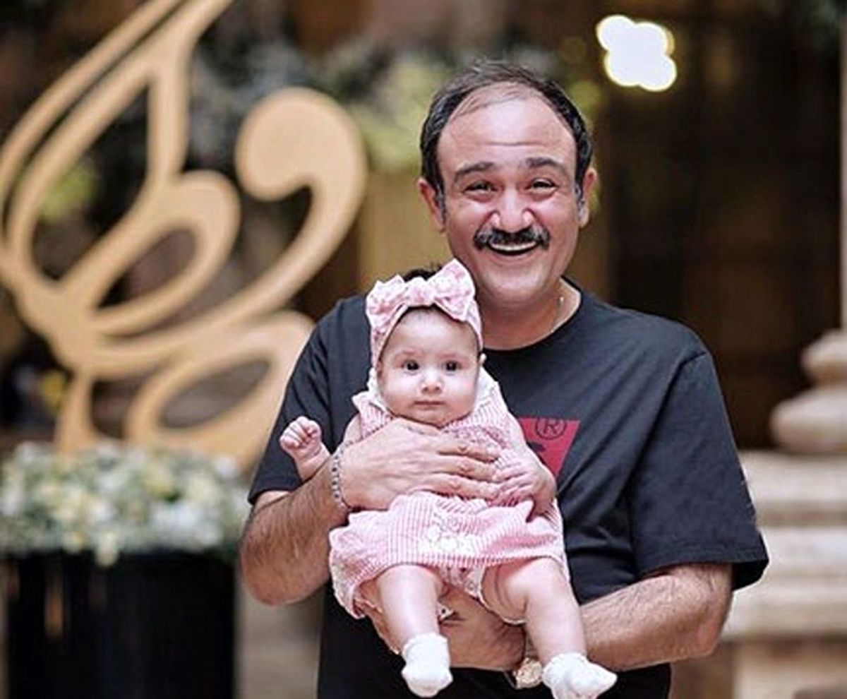 عکس‌های زیبای مهران غفوریان و دخترش