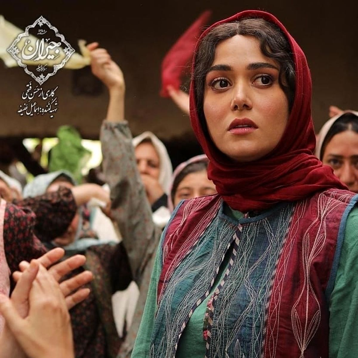 عکس‌های زیبا از بازیگران زن در پشت صحنه سریال جیران | پریناز ایزدیار غوغا کرد