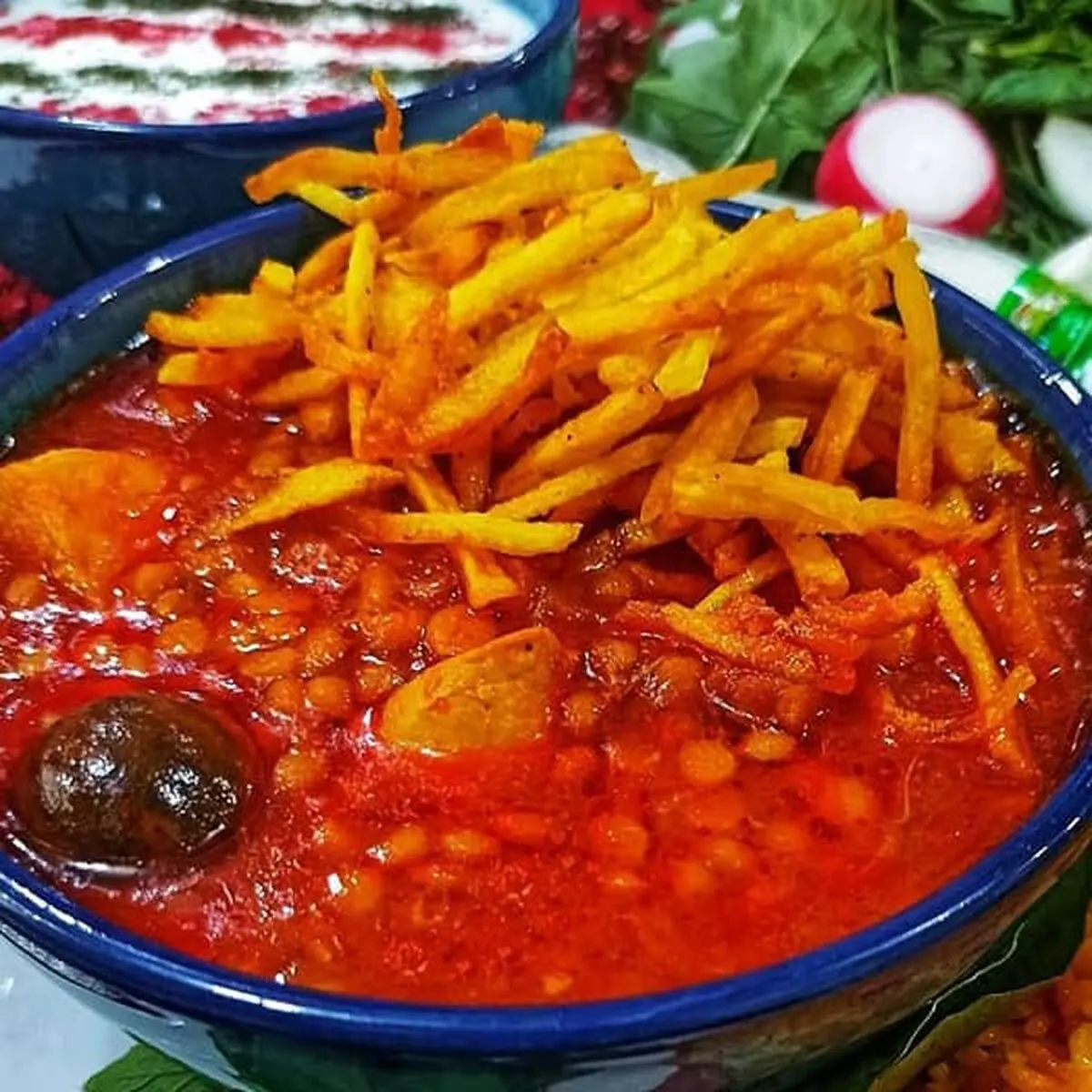طرز تهیه خورشت قیمه بادمجون مجلسی | این چند تا نکته رو انجام بده ببین قیمه ات چه رنگ و بویی میگیره