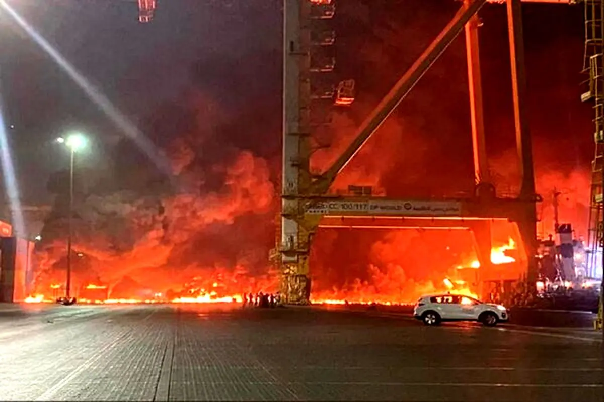 انفجار مهیب در غرب تهران