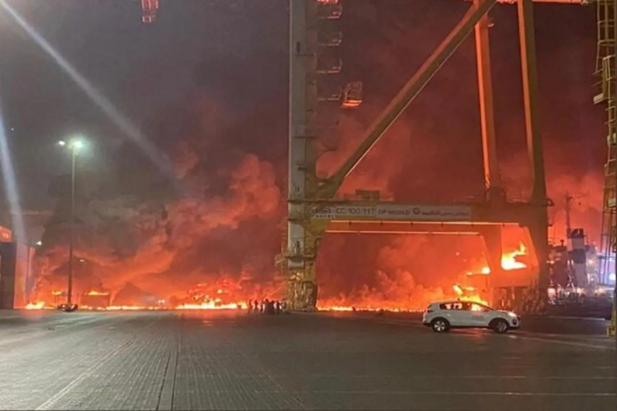 انفجار مهیب در غرب تهران