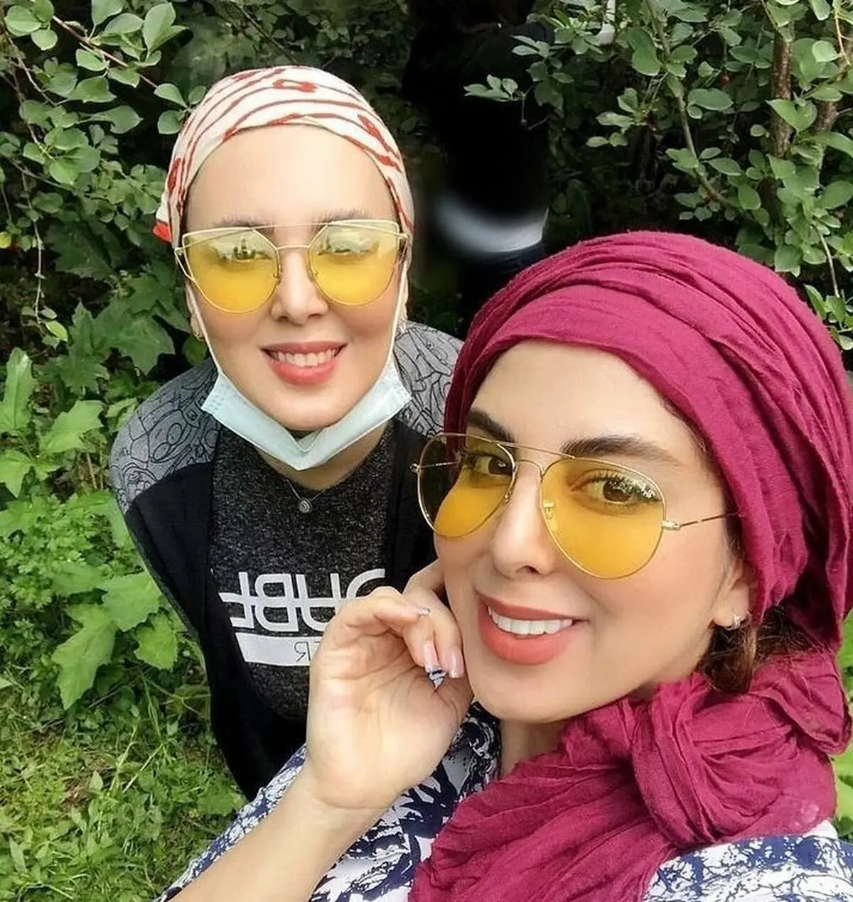 لیلا بلوکات با این دوست بلوندش غوغا کرد | ببینید خانوم چه خوشتیپ شده!