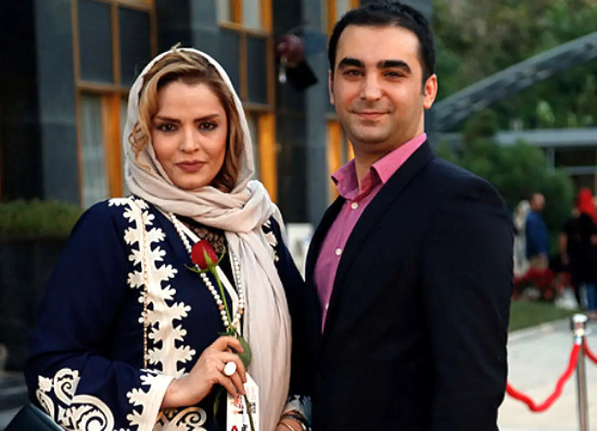 عکس سپیده خداوردی در کنار پسرش