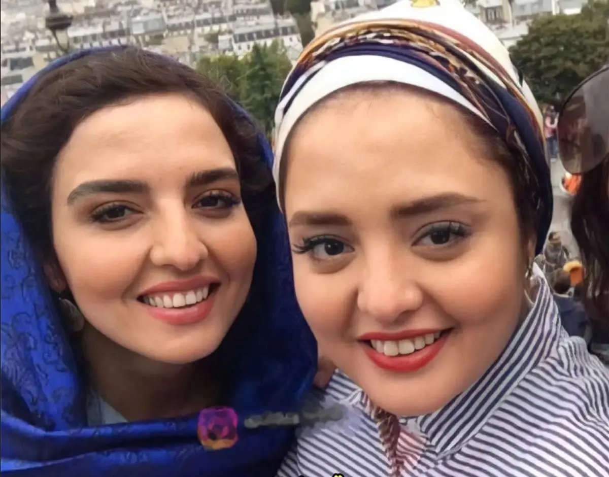 تفریحات جالب نرگس محمدی در خارج از کشور