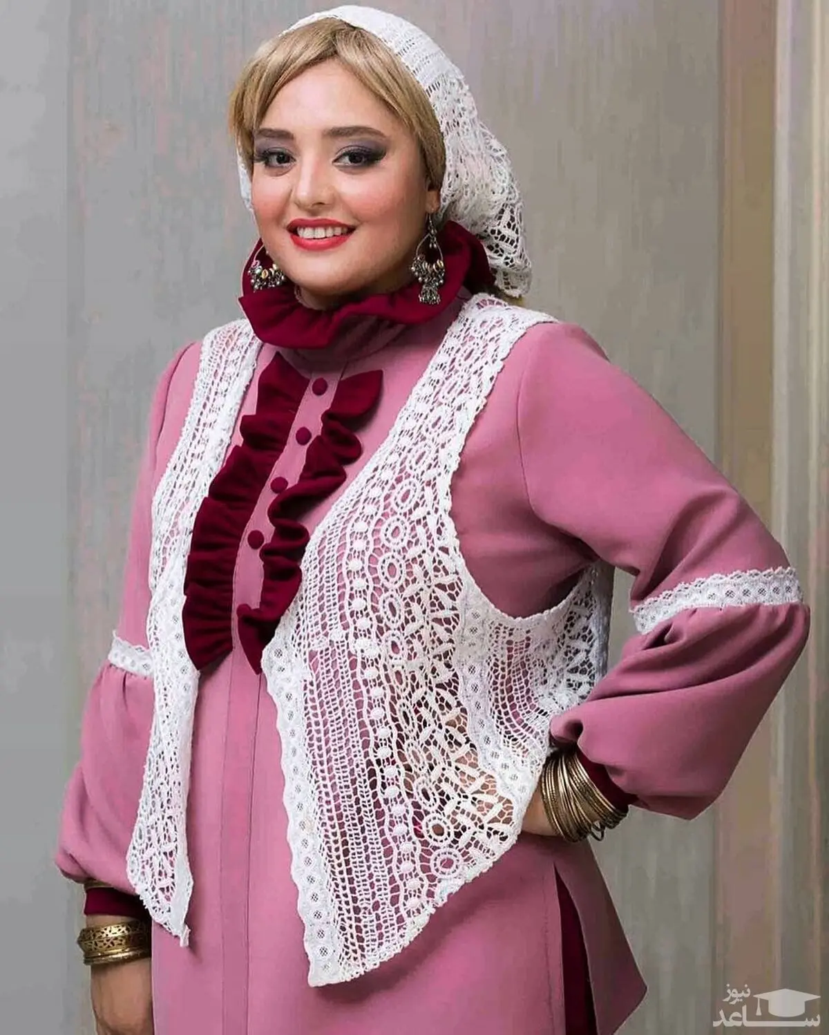 عکس حاشیه ساز نرگس محمدی 