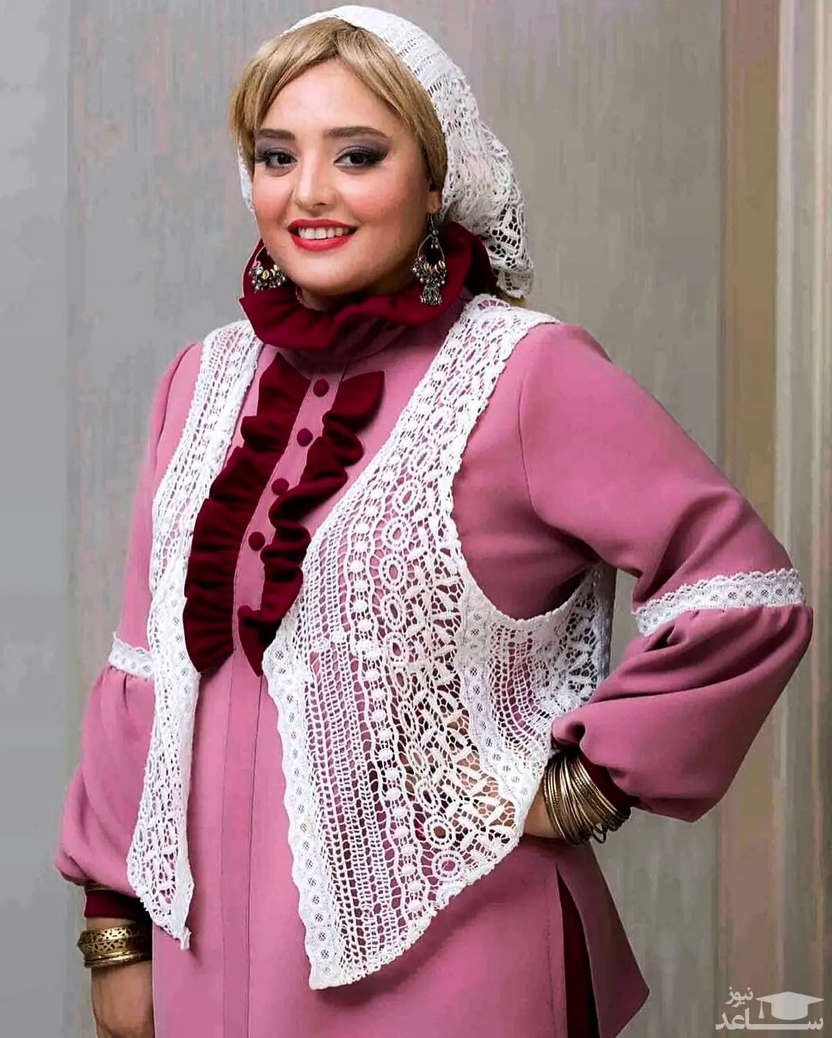 سلفی نرگس محمدی و سمانه پاکدل تو دستشویی!! | عکس خنده دار بازیگرای خانوم