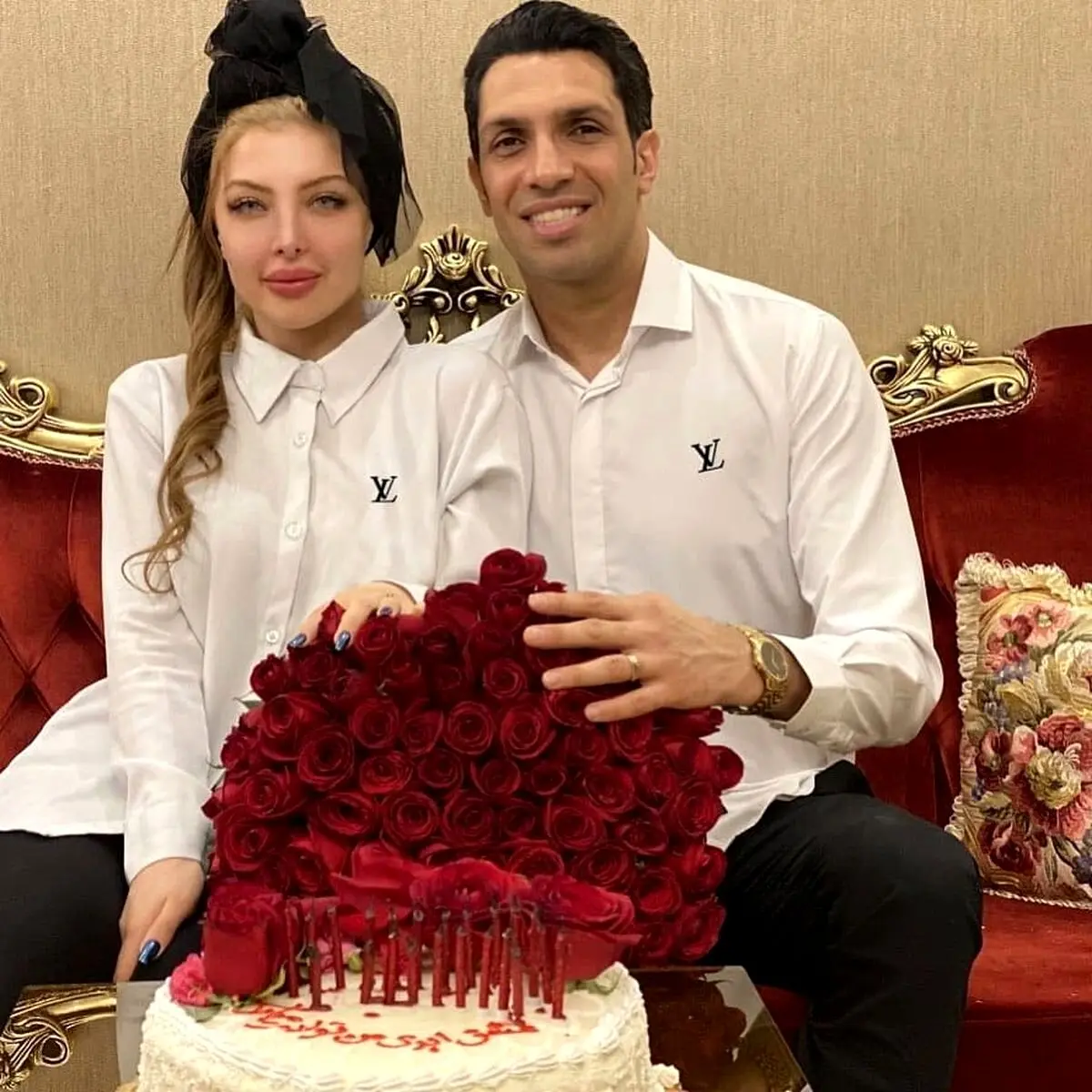 عمرا در این ععکس زن سپهر حیدری را بشناسید!